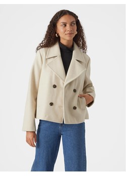 Vero Moda Kurtka przejściowa Vincemia 10300488 Beżowy Regular Fit ze sklepu MODIVO w kategorii Kurtki damskie - zdjęcie 181104297