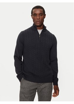 JOOP! Jeans Sweter 15 JJK-08Sanjor 30043086 Granatowy Modern Fit ze sklepu MODIVO w kategorii Swetry męskie - zdjęcie 181104309