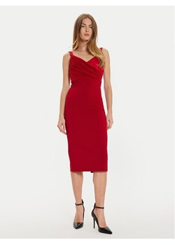 Rinascimento Sukienka koktajlowa CFC0019703002 Czerwony Slim Fit ze sklepu MODIVO w kategorii Sukienki - zdjęcie 181104407