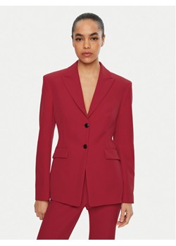 HUGO Marynarka Asmalla-1 50533901 Czerwony Slim Fit ze sklepu MODIVO w kategorii Marynarki damskie - zdjęcie 181104459