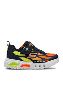 Skechers Sneakersy Dezlo 400016L/NVOR Granatowy ze sklepu MODIVO w kategorii Buty sportowe dziecięce - zdjęcie 181104515
