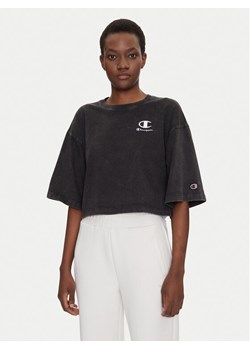 Champion T-Shirt 118023 Czarny Relaxed Fit ze sklepu MODIVO w kategorii Bluzki damskie - zdjęcie 181104575
