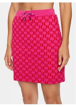 KARL LAGERFELD Spódnica mini 231W1253 Różowy Regular Fit - id: 0000302650071 - marki Karl Lagerfeld - 181104668 KARL LAGERFELD Spódnica mini 231W1253 Różowy Regular Fit ze sklepu MODIVO w kategorii Spódnice - zdjęcie 181104668