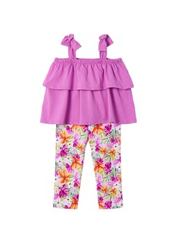 Mayoral Komplet top i legginsy 3710 Kolorowy Regular Fit ze sklepu MODIVO w kategorii Komplety dziewczęce - zdjęcie 181104726