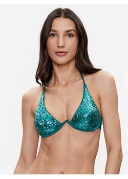 Guess Góra od bikini E3GJ01 KBMV0 Turkusowy ze sklepu MODIVO w kategorii Stroje kąpielowe - zdjęcie 181104777
