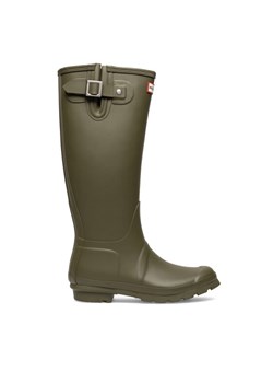 Hunter Kalosze HFW-004 Khaki ze sklepu MODIVO w kategorii Kalosze damskie - zdjęcie 181104905