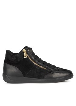 Geox Sneakersy D Myria D3668B 022TC C9999 Czarny ze sklepu MODIVO w kategorii Buty sportowe damskie - zdjęcie 181105069