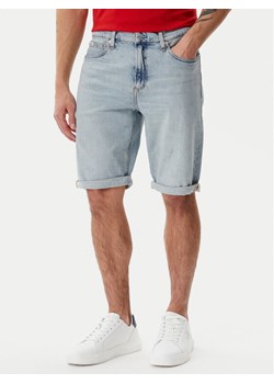 Calvin Klein Jeans Szorty jeansowe J30J327193 Niebieski Slim Fit ze sklepu MODIVO w kategorii Spodenki męskie - zdjęcie 181105148