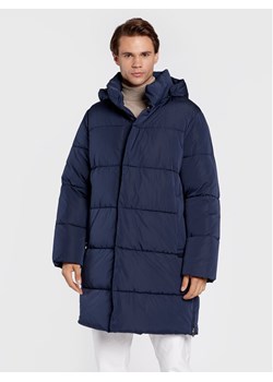 Trussardi Kurtka zimowa Memory 52S00742 Granatowy Regular Fit ze sklepu MODIVO w kategorii Kurtki męskie - zdjęcie 181105157