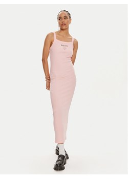 ROTATE Sukienka letnia Vigdis 1124431011 Różowy Slim Fit ze sklepu MODIVO w kategorii Sukienki - zdjęcie 181105179