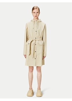 Rains Kurtka przeciwdeszczowa Curve W Jacket W3 18130 Brązowy Regular Fit ze sklepu MODIVO w kategorii Kurtki damskie - zdjęcie 181105197