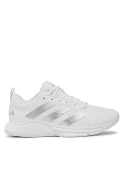 adidas Buty halowe Court Team Bounce 2.0 HR1235 Biały ze sklepu MODIVO w kategorii Buty sportowe damskie - zdjęcie 181105219