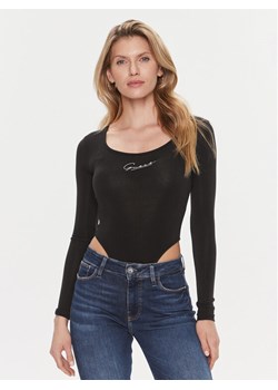 Guess Body Allycia V4RP05 KC2V0 Czarny Slim Fit ze sklepu MODIVO w kategorii Bluzki damskie - zdjęcie 181105259