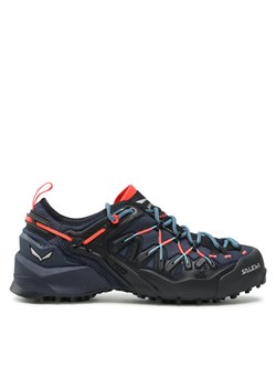 Salewa Trekkingi Ws Wildfire Edge Gtx GORE-TEX 61376-3965 Granatowy ze sklepu MODIVO w kategorii Buty trekkingowe damskie - zdjęcie 181105287