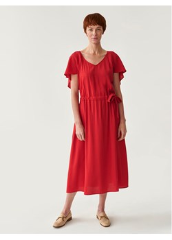 Tatuum Sukienka codzienna Osta T2214.192 Czerwony Regular Fit ze sklepu MODIVO w kategorii Sukienki - zdjęcie 181105367