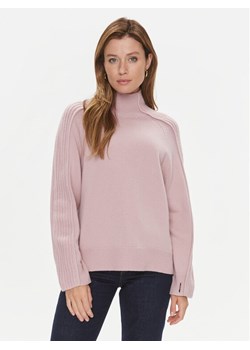Calvin Klein Golf K20K205985 Różowy Relaxed Fit ze sklepu MODIVO w kategorii Swetry damskie - zdjęcie 181105408