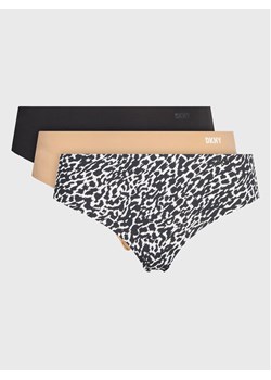DKNY Komplet 3 par fig klasycznych DK5028BP3 Kolorowy ze sklepu MODIVO w kategorii Majtki damskie - zdjęcie 181105665