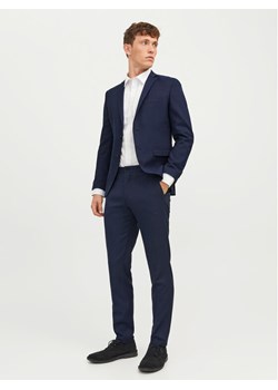 Jack&Jones Garnitur Solaris 12148166 Granatowy Super Slim Fit ze sklepu MODIVO w kategorii Garnitury męskie - zdjęcie 181105666