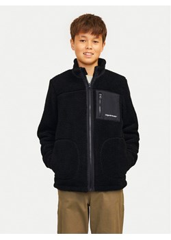 Jack&Jones Junior Kurtka przejściowa Teddy 12261341 Czarny Regular Fit ze sklepu MODIVO w kategorii Kurtki chłopięce - zdjęcie 181105759