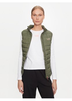 EA7 Emporio Armani Bezrękawnik 6DTQ06 TNGPZ Khaki Regular Fit ze sklepu MODIVO w kategorii Kamizelki damskie - zdjęcie 181105765