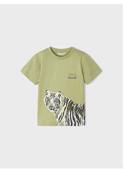 Mayoral T-Shirt 3007 Zielony Regular Fit ze sklepu MODIVO w kategorii Koszulki niemowlęce - zdjęcie 181105799