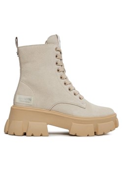 Steve Madden Trapery Tanker Bootie SM11001261 SM11001261-846 Beżowy ze sklepu MODIVO w kategorii Workery damskie - zdjęcie 181105815