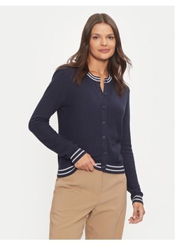 United Colors Of Benetton Kardigan 1SMYE501O Granatowy Regular Fit ze sklepu MODIVO w kategorii Swetry damskie - zdjęcie 181105885