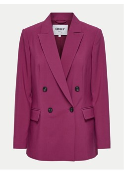ONLY Marynarka Casey 15338768 Różowy Regular Fit ze sklepu MODIVO w kategorii Marynarki damskie - zdjęcie 181105918