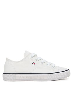 Tommy Hilfiger Trampki T3X9-33846-0890100 Biały ze sklepu MODIVO w kategorii Trampki dziecięce - zdjęcie 181106017