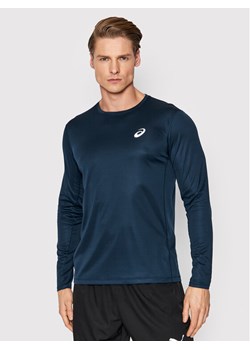 Asics Longsleeve Core Ls 2011C340 Granatowy Regular Fit ze sklepu MODIVO w kategorii T-shirty męskie - zdjęcie 181106105