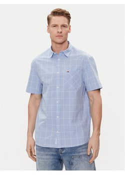 Tommy Jeans Koszula DM0DM18967 Niebieski Regular Fit ze sklepu MODIVO w kategorii Koszule męskie - zdjęcie 181106156