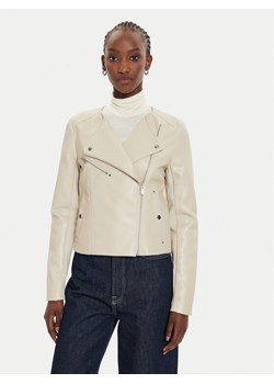 Vero Moda Kurtka z imitacji skóry Riley 10302441 Beżowy Slim Fit ze sklepu MODIVO w kategorii Kurtki damskie - zdjęcie 181106185