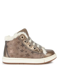 Geox Sneakersy B Trottola Girl B364AD 007NF C9006 S Szary ze sklepu MODIVO w kategorii Trampki dziecięce - zdjęcie 181106207