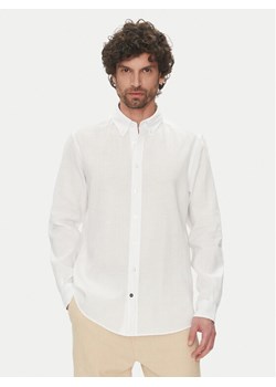 Hechter Paris Koszula 60356 151600 Biały Regular Fit ze sklepu MODIVO w kategorii Koszule męskie - zdjęcie 181106248