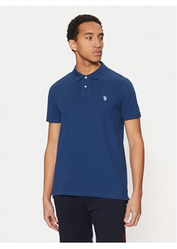 U.S. Polo Assn. Polo MUP3312 Granatowy Regular Fit ze sklepu MODIVO w kategorii T-shirty męskie - zdjęcie 181106368