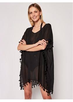 Seafolly Sukienka plażowa Amnesia 52162 Czarny Regular Fit ze sklepu MODIVO w kategorii Odzież plażowa - zdjęcie 181106467