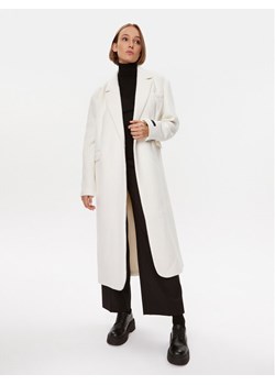 Herskind Płaszcz wełniany Wanda 4575816 Écru Oversize ze sklepu MODIVO w kategorii Płaszcze damskie - zdjęcie 181106476
