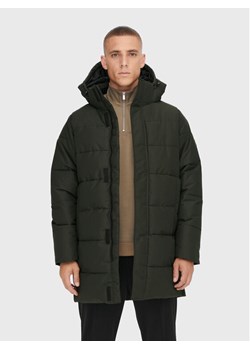Only & Sons Kurtka zimowa Carl Long 22020156 Zielony Regular Fit ze sklepu MODIVO w kategorii Kurtki męskie - zdjęcie 181106499