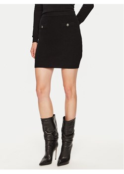 Guess Spódnica mini W4BD64 Z2WX0 Czarny Slim Fit ze sklepu MODIVO w kategorii Spódnice - zdjęcie 181106535