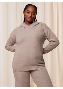 Triumph Bluza Thermal MyWear Hoodie 10216548 Beżowy Regular Fit ze sklepu MODIVO w kategorii Bluzy damskie - zdjęcie 181106608