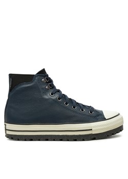 Converse Trzewiki Chuck Taylor All Star City Trek Waterproof A08558C Granatowy ze sklepu MODIVO w kategorii Buty zimowe męskie - zdjęcie 181106639