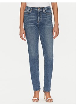 Guess Jeansy WBGA08 D4LT0 Niebieski Straight Fit ze sklepu MODIVO w kategorii Jeansy damskie - zdjęcie 181106689