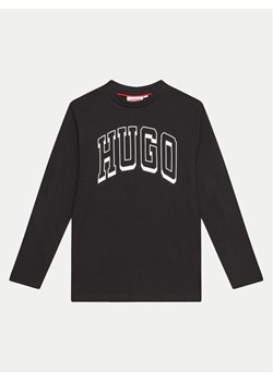 Hugo Bluzka G00148 M Czarny Regular Fit - id: 0000304187995 - marki Hugo Boss - 181106706 Hugo Bluzka G00148 M Czarny Regular Fit ze sklepu MODIVO w kategorii T-shirty chłopięce - zdjęcie 181106706