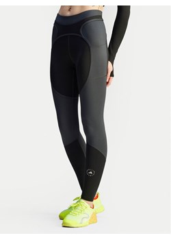 adidas by Stella McCartney Legginsy Stella McCartney Two-tone JM0302 Czarny Slim Fit ze sklepu MODIVO w kategorii Spodnie damskie - zdjęcie 181106717