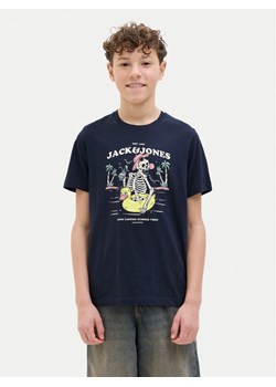 Jack&Jones Junior T-Shirt Elijah 12269825 Granatowy Regular Fit ze sklepu MODIVO w kategorii T-shirty chłopięce - zdjęcie 181106739