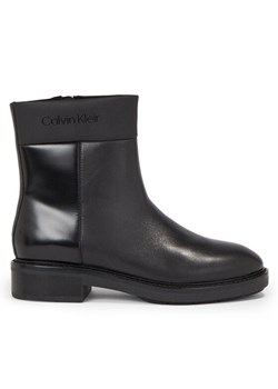 Calvin Klein Botki Rubber Sole Ankle Boot Lg Wl HW0HW01700 Czarny - id: 0000303058388 - marki Calvin Klein - 181106749 Calvin Klein Botki Rubber Sole Ankle Boot Lg Wl HW0HW01700 Czarny ze sklepu MODIVO w kategorii Botki - zdjęcie 181106749