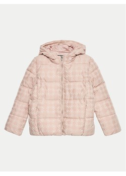 Guess Kurtka puchowa J4BL24 WGLW2 Różowy Regular Fit ze sklepu MODIVO w kategorii Kurtki dziewczęce - zdjęcie 181106758