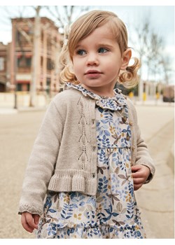 Mayoral Kardigan 2326 Beżowy Regular Fit ze sklepu MODIVO w kategorii Bluzy i swetry - zdjęcie 181106809