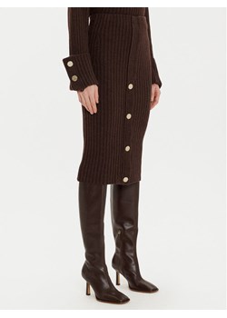 ViCOLO Spódnica midi 55017S Brązowy Regular Fit ze sklepu MODIVO w kategorii Spódnice - zdjęcie 181107129
