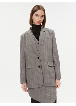DKNY Marynarka P3GC6464 Szary Regular Fit ze sklepu MODIVO w kategorii Marynarki damskie - zdjęcie 181107206